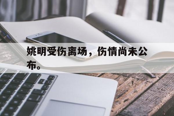 富联娱乐平台-姚明受伤离场,伤情尚未公布。
